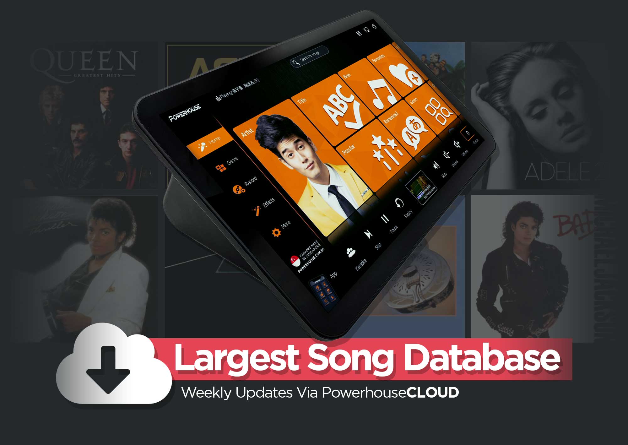 PowerhouseCLOUD Weekly Karaoke Song Updates PowerhouseCLOUD Weekly Karaoke Song Updates