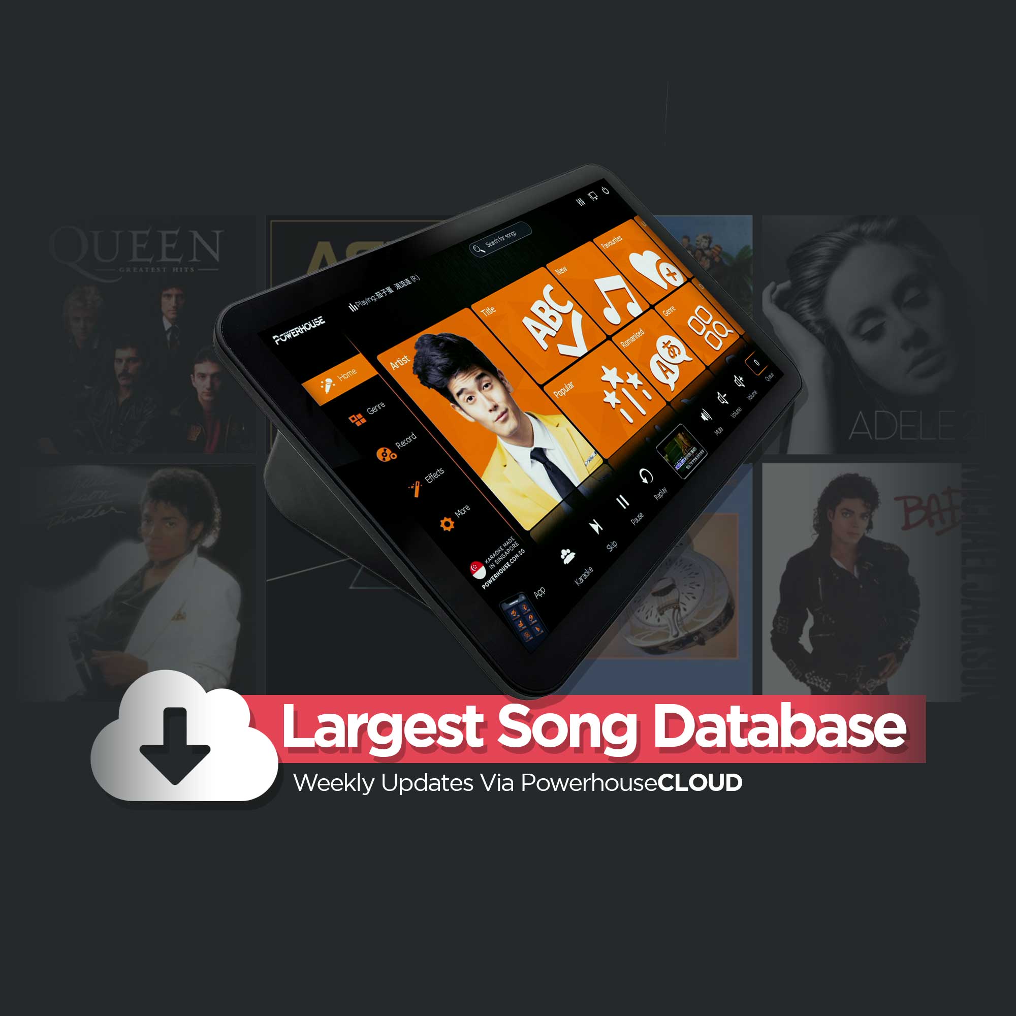 PowerhouseCLOUD Weekly Karaoke Song Updates PowerhouseCLOUD Weekly Karaoke Song Updates