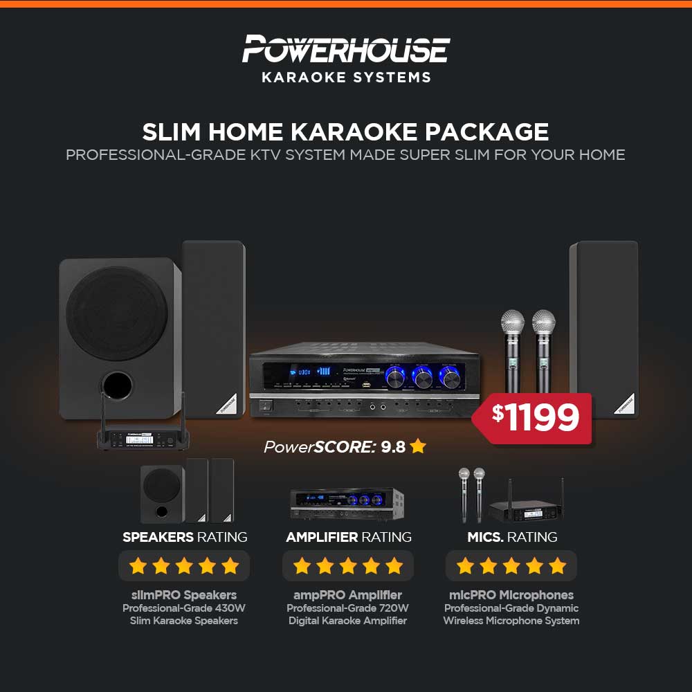 Karaoke speaker sales amplifier